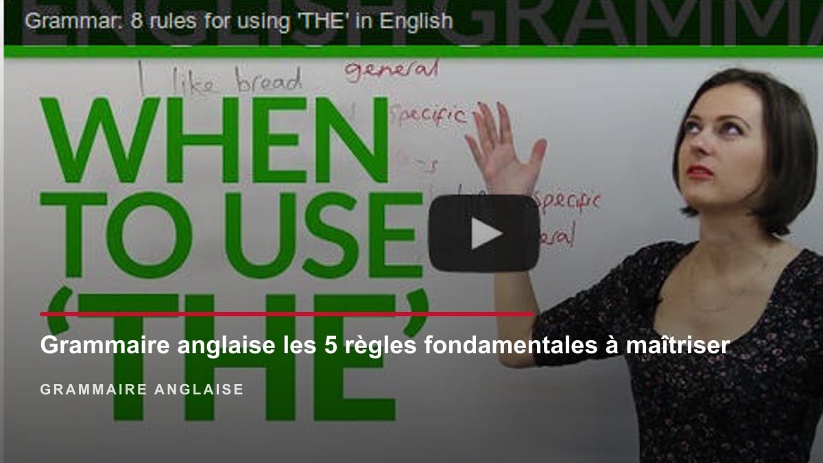 Illustration de l'article : Les 5 règles fondamentales de la grammaire anglaise