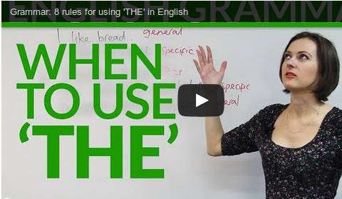 Illustration de l'article : Quand utiliser l’article « THE » en anglais – 8 règles